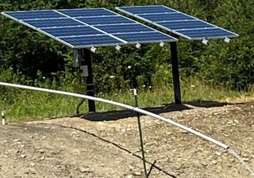 Can solar power run a well pump?